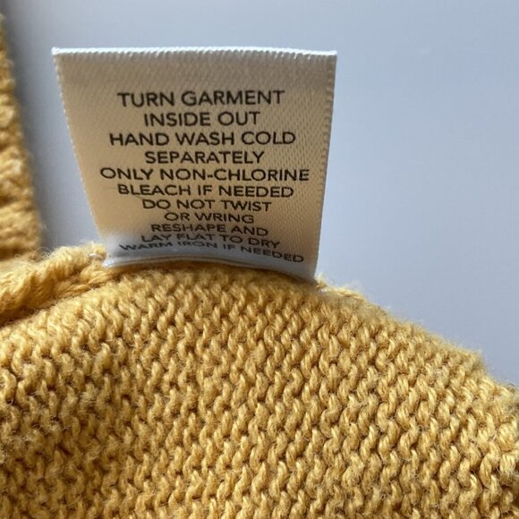 VINTAGE CJ BANKS RIBBED KNIT MOCK NECK VEST POCKETS - Picture 10 of 10